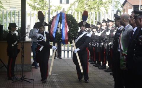 Commemorazione del brigadiere Roberto Di Maria