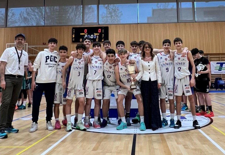 L’Uniweb Cantù U14 vince il Torneo Internazionale di Massagno