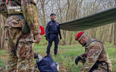 Operazione antidroga a Cadorago: arrestato un uomo di 52 anni