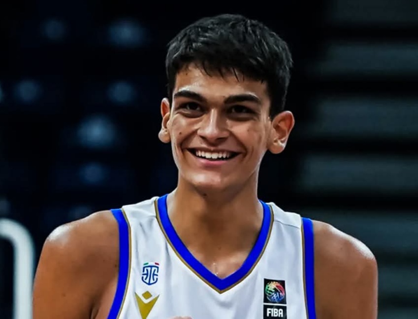 Thomas Acunzo, il talento di Cantù premiato come miglior centro all’Italia U18