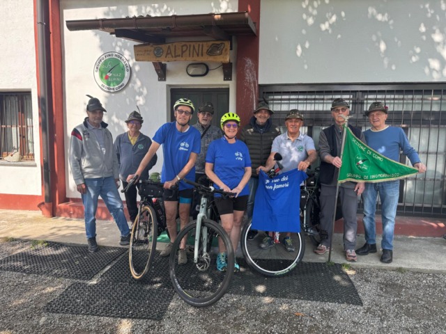 “Il trio dei non famosi” in bicicletta da Nord a Sud Italia