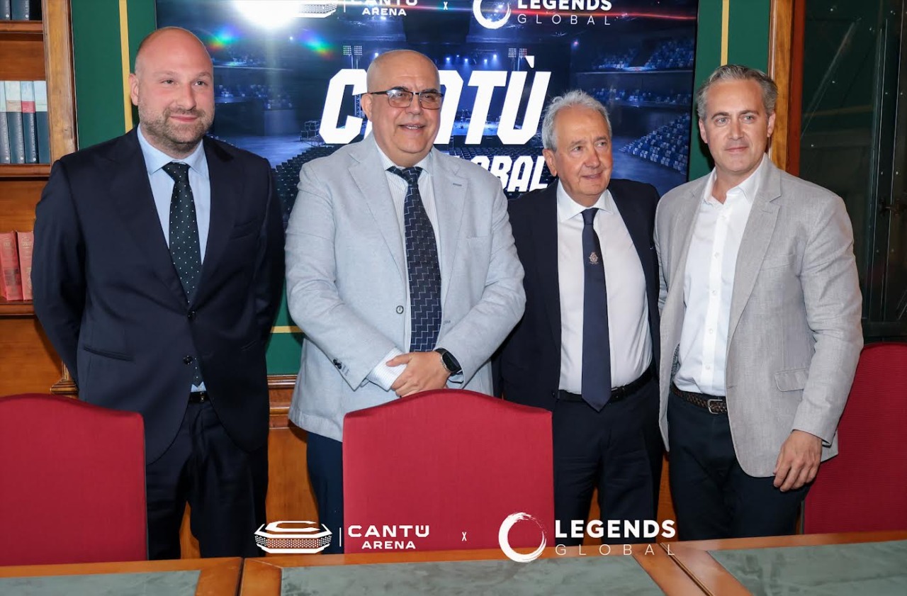 Siglato il contratto di gestione per Cantù Arena con Legends Global