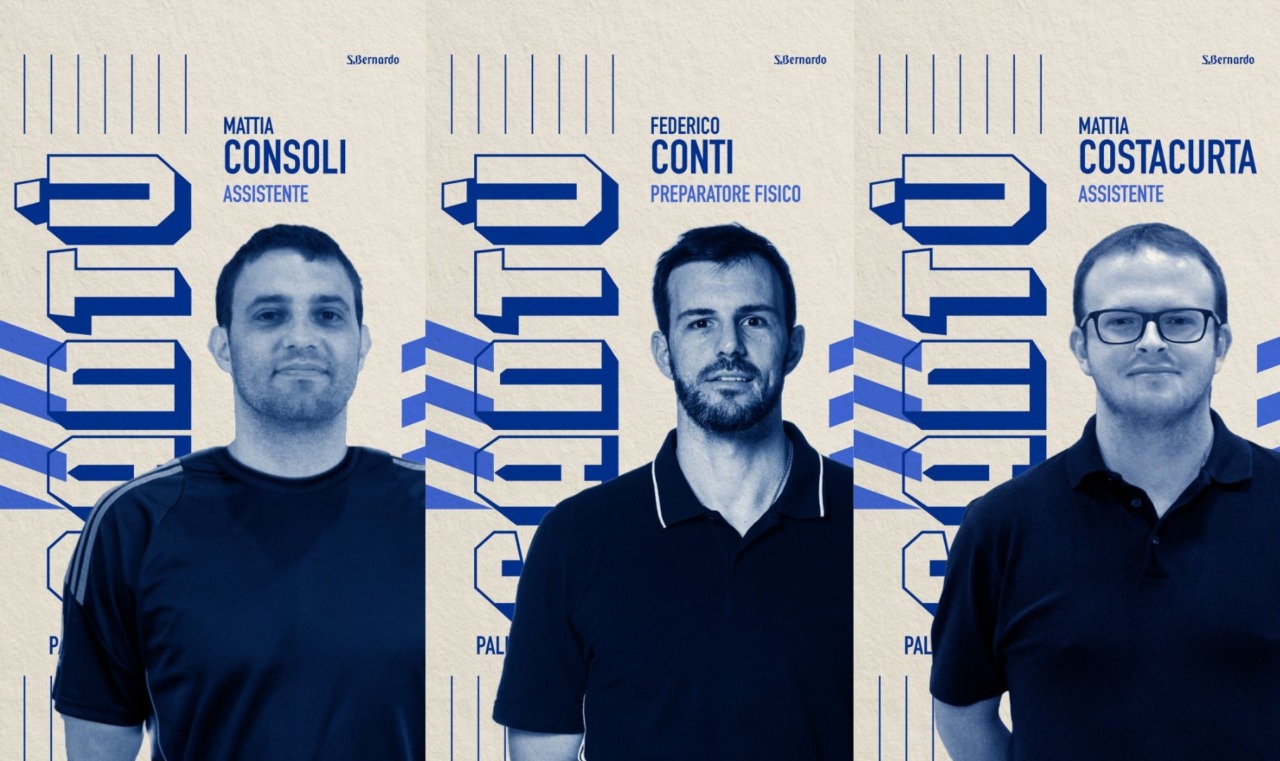 Definito lo staff di coach Vitucci per Acqua S. Bernardo Cantù
