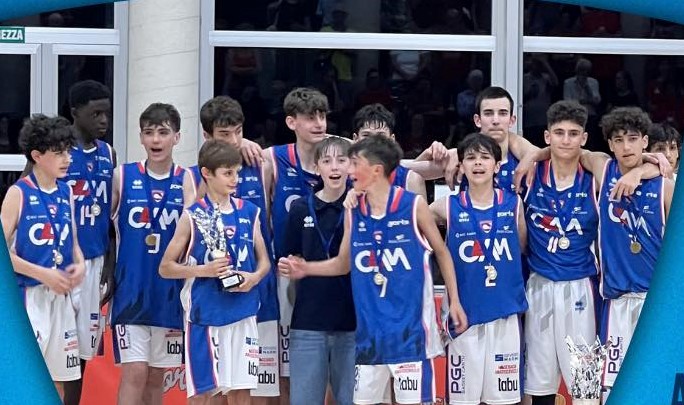 La Ceam Cantù Under 14 conquista il secondo posto ai Regionali Silver