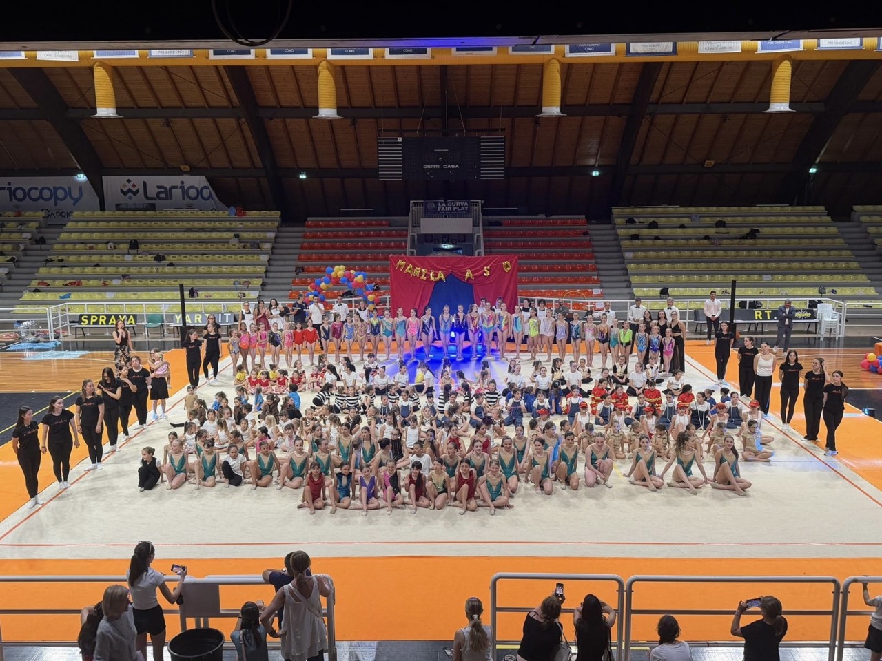 Un successo per Marila ASD: mille persone al Palafrancescucci