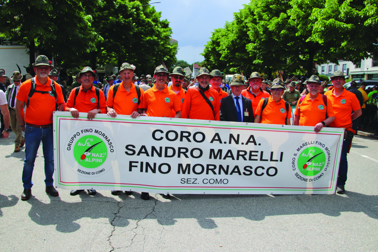 Armonie alpine: la prima rassegna dei cori e delle fanfare degli Alpini a Fino Mornasco