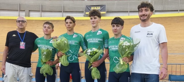 Dominio brianzolo al Vigorelli: gli allievi del Pool Cantù – Sovico – GB Team conquistano il titolo