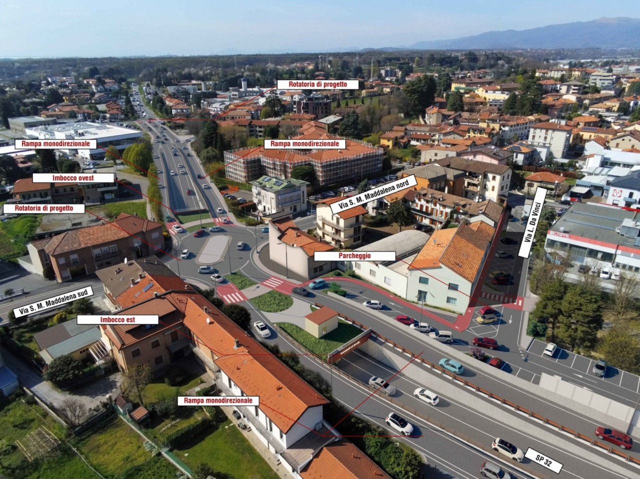 Firmato il contratto per la progettazione esecutiva del nodo di Arosio sulla SP32
